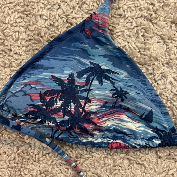 J Crew Triangle Bikini Top - Picture 3 of 5